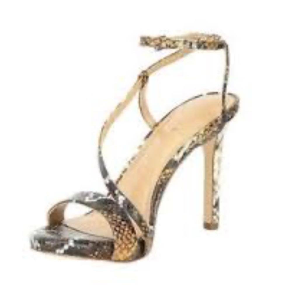 GIBSON LATIMER Snakeskin Stiletto Heels